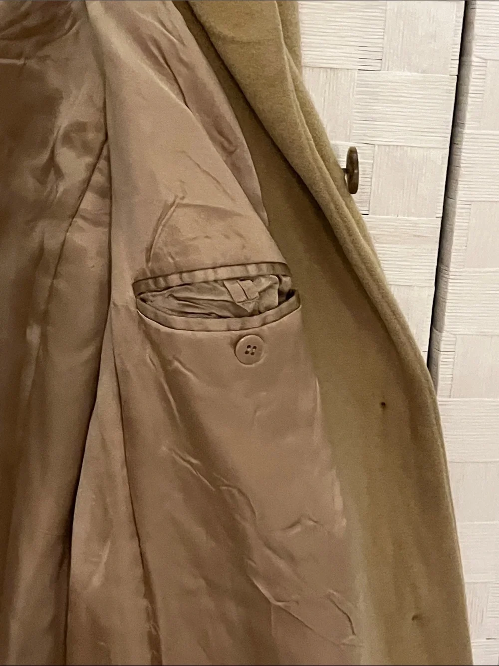 J. Crew Camel Wool Single-Breasted Coat - Picture 7 of 11